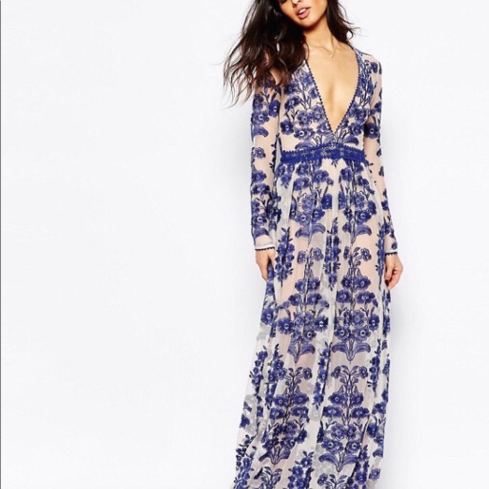 For Love and Lemons Temecula Maxi Dress